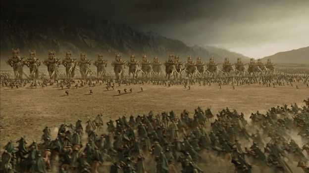 Футбол на месте битвы Гондора с армией Саурона во «Властелине колец»: завораживающая красота