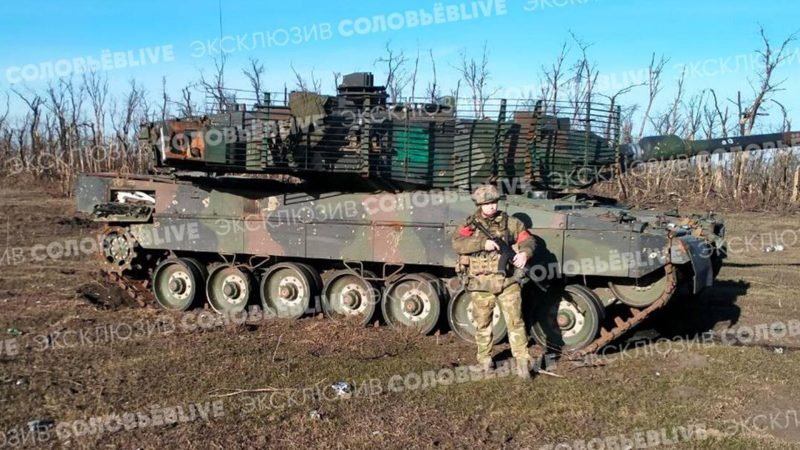 "Легко уничтожают". Назван главный враг танков Leopard и Abrams на Украине