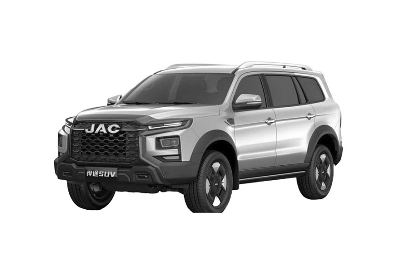 Пикап JAC T9, который только что стартовал в РФ, превратят в пассажирский внедорожник